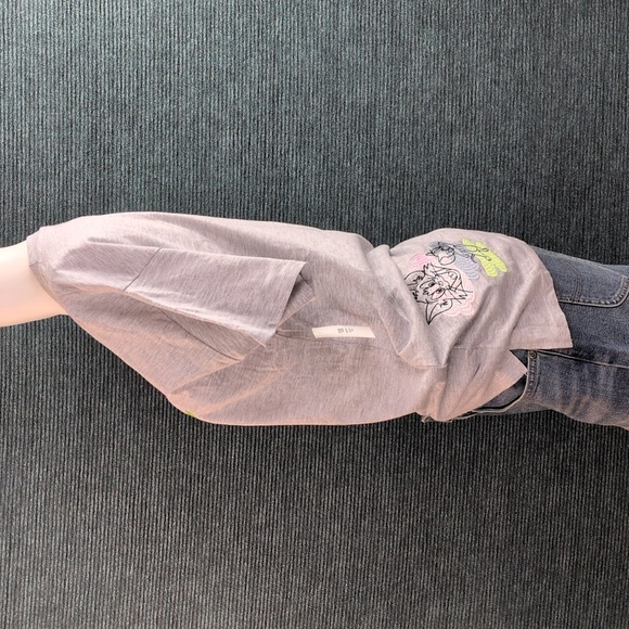 Tom And Jerry Embroidered Tee Shirt - Picture 3 of 9